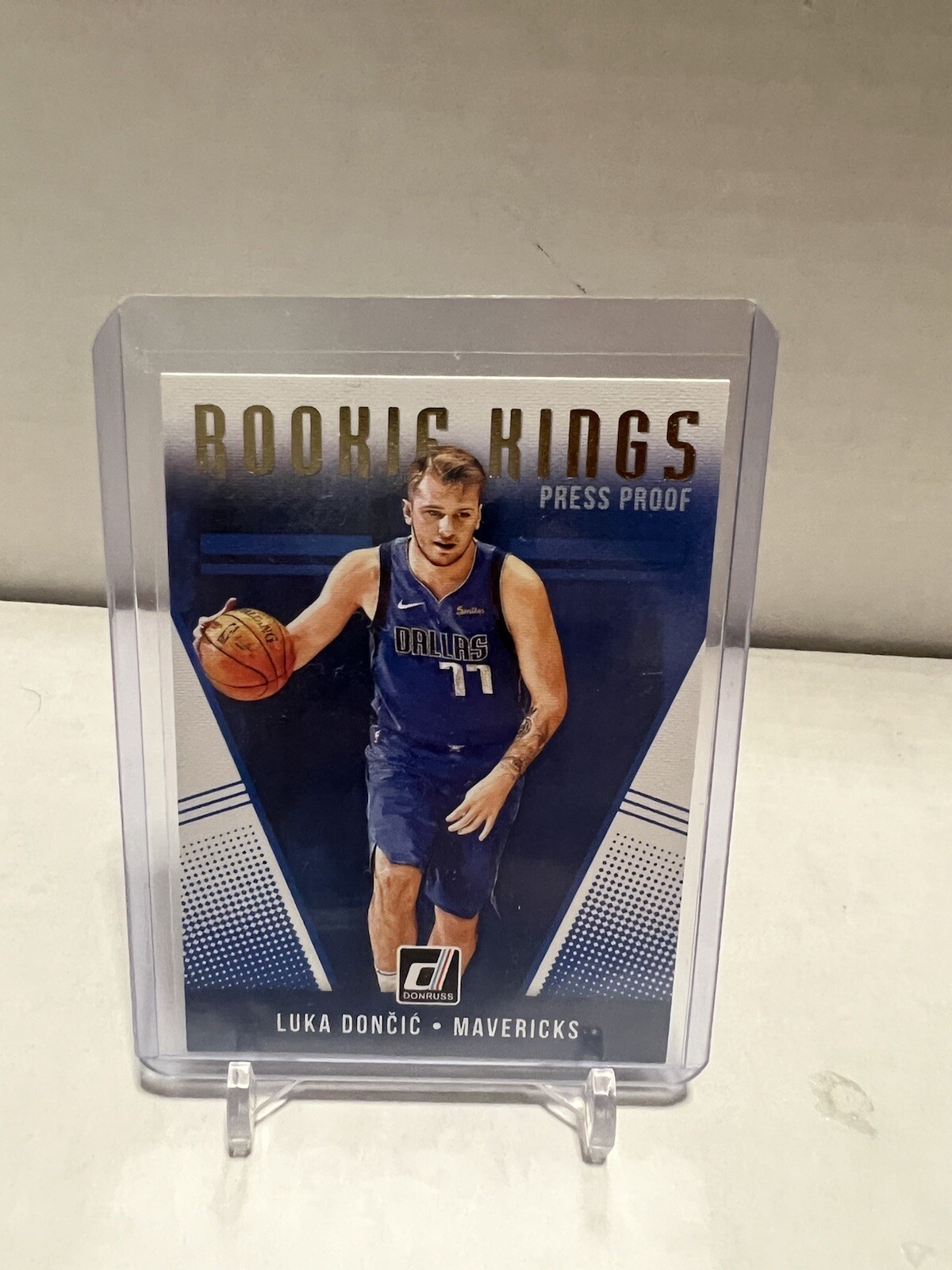 2018-19 Panini Donruss Luka Doncic Rookie Kings Press Proof RC