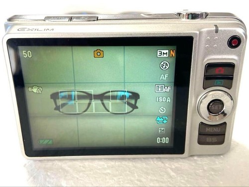 Casio Exilim EX-H15 kompakte Digitalkamera Farbe silber mit Akku - Bild 10 von 13