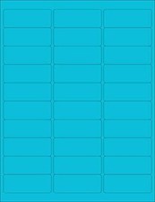 8.5 x 11 Labels for Laser  Inkjet Printer  30 Per Page  1 x 2-5/8 100 sheets