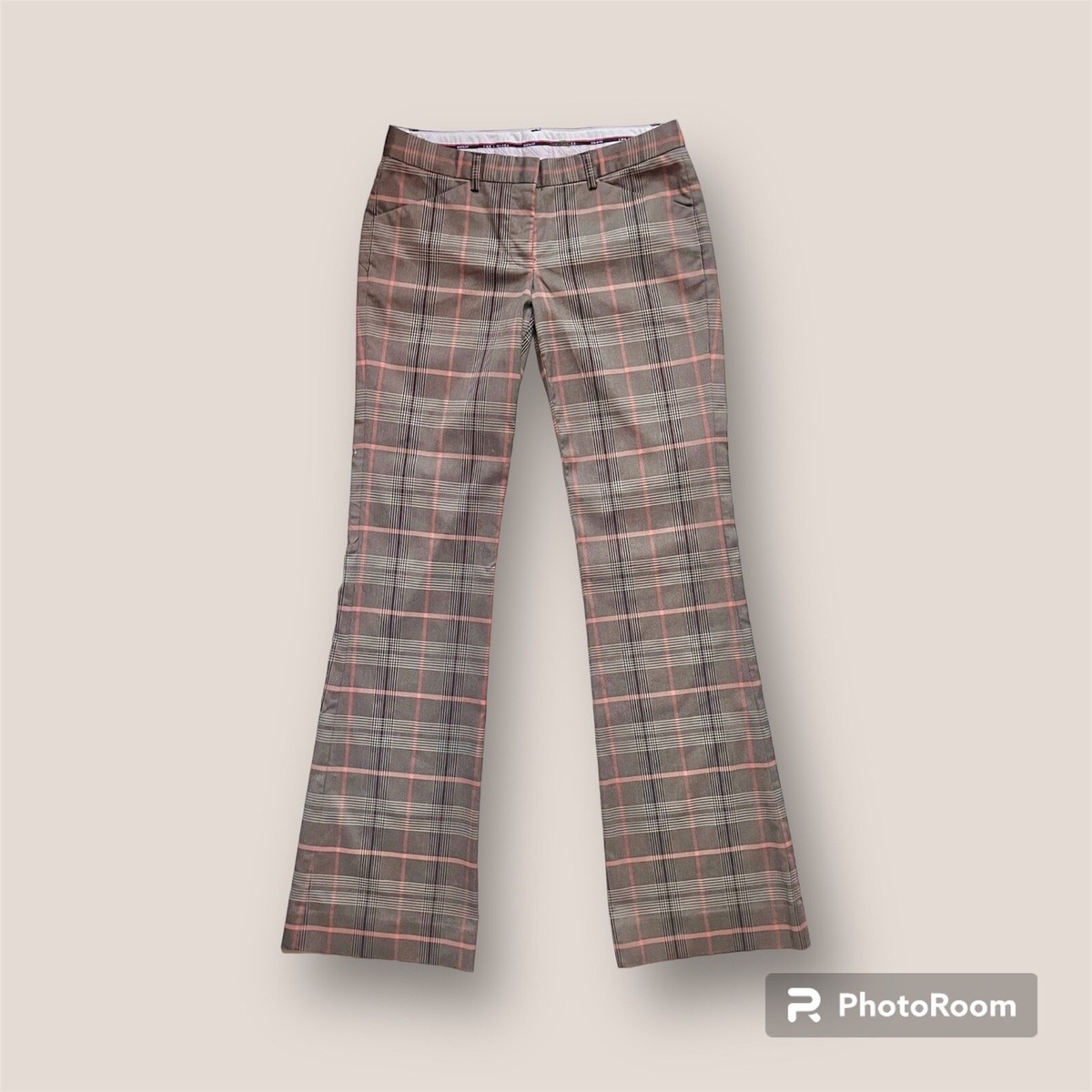 👛👡 Vintage y2k The Limited academia plaid bootcut pants