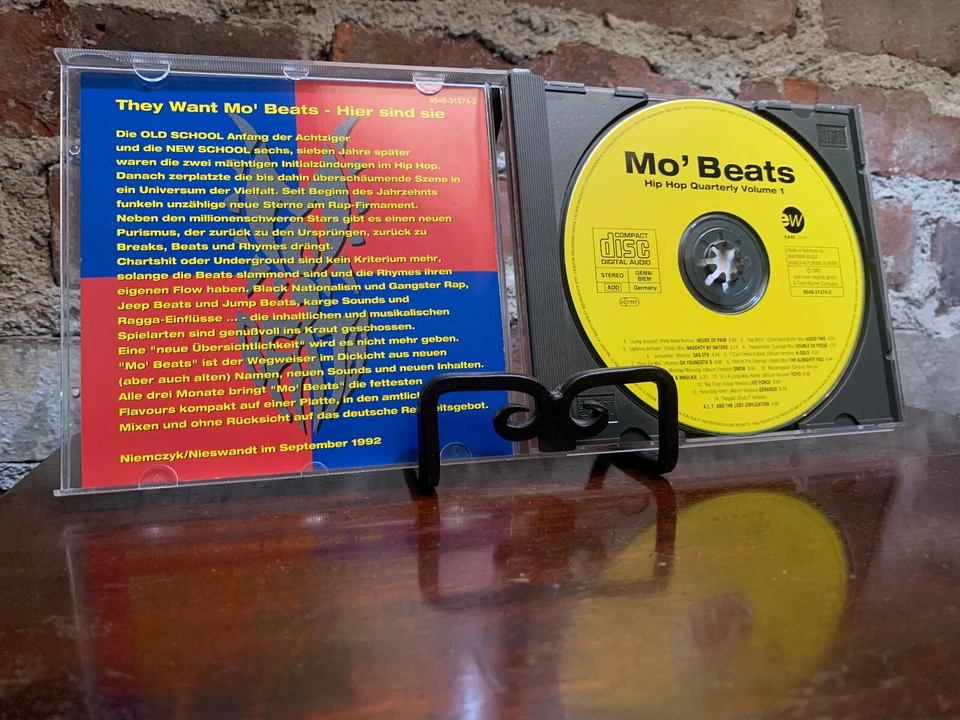 Mo Beats Vol 1 CD 1992 RARE GERMAN IMPORT feat CLARK KENT TOP BILLIN REMIX! Foto 3 de 4