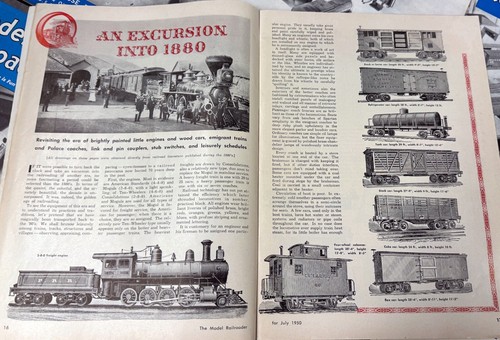 Ein komplettes Jahr der Modellbahnzeitschrift 1950 12 Ausgaben - Bild 4 von 5