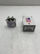 (QTY 5) Amrad Oval Motor Run Capacitor USA2029 5MFD 370/440VAC 50-60Hz