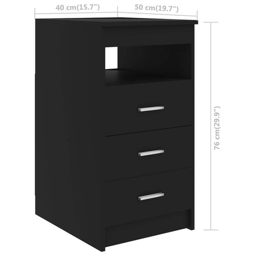 Sideboard mit Schubladen Spanplatte Kommode Anrichte Mehrere Auswahl vidaXL - Bild 66 von 70