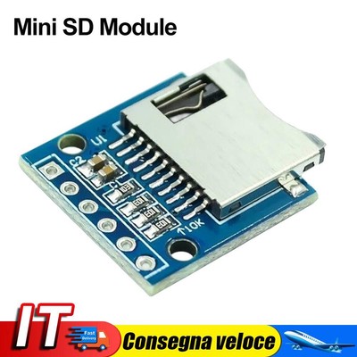 Micro SD TF Card 5V 3.3V Memory Shield Module for Arduino DIY Kit (Mini SD)