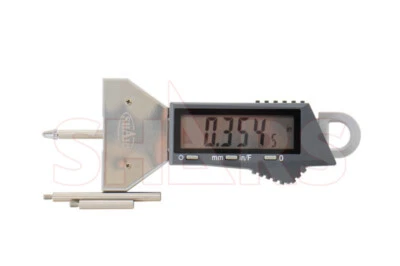 Aventor 0-4" Electronic Digital Depth Gage In-Mm-Fraction Tire Tread !]