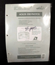 NEW / OPEN PACKAGE / Pioneer / Photo Album Refill / APS-247 / 3 RING 34 Pages