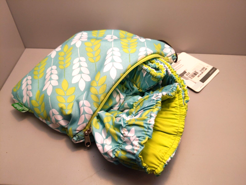 Electra Basket Liner - Green Leaves 806016 - Picture 3 of 4