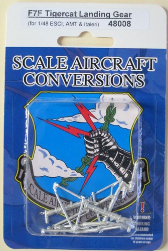 F7F Tigercat Gear For 1/48th Scale Esci, AMT/Ertl, Italeri Model SAC 48008 - Picture 2 of 2
