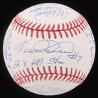 MLB ALL-STARS AUTOGRAPHED BASEBALL (14 SIGNATURES) - Sabo, Mitchell, Reardon,