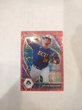 2021 Panini Prizm Draft Picks - Pink Velocity Prizm #PDP23 Gavin Williams (RC)