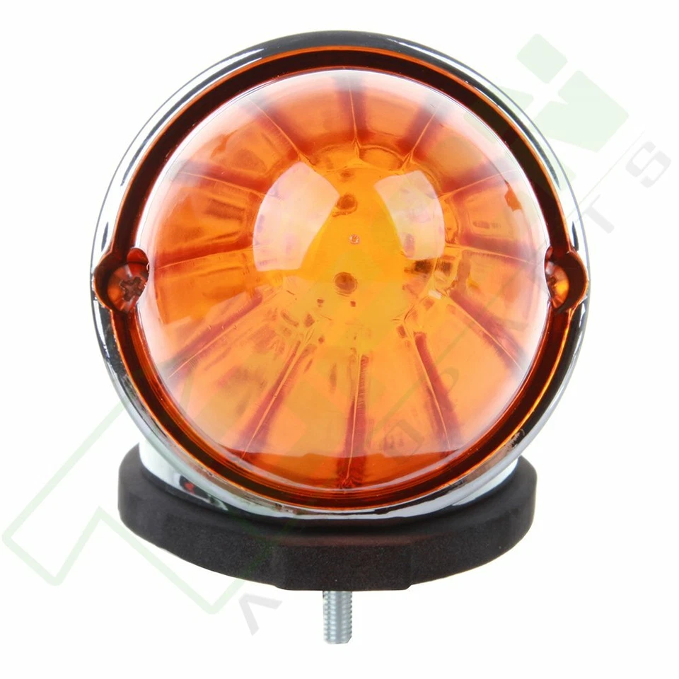 5X Chrome Amber Led Torpedo Upper Cab Marker for Paccar Freightliner Truck van - Image 2 of 4