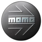 1x MOMO CAP 171NB Wheel Center Cap Silver Arrow Matt Anthracite Base 55mm