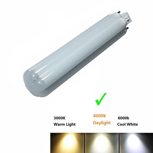 2X Gx24 Led Bulb 4 Pin 12w GX24Q Reading Desk Table Down Light,Remove Ballast - Picture 3 of 8