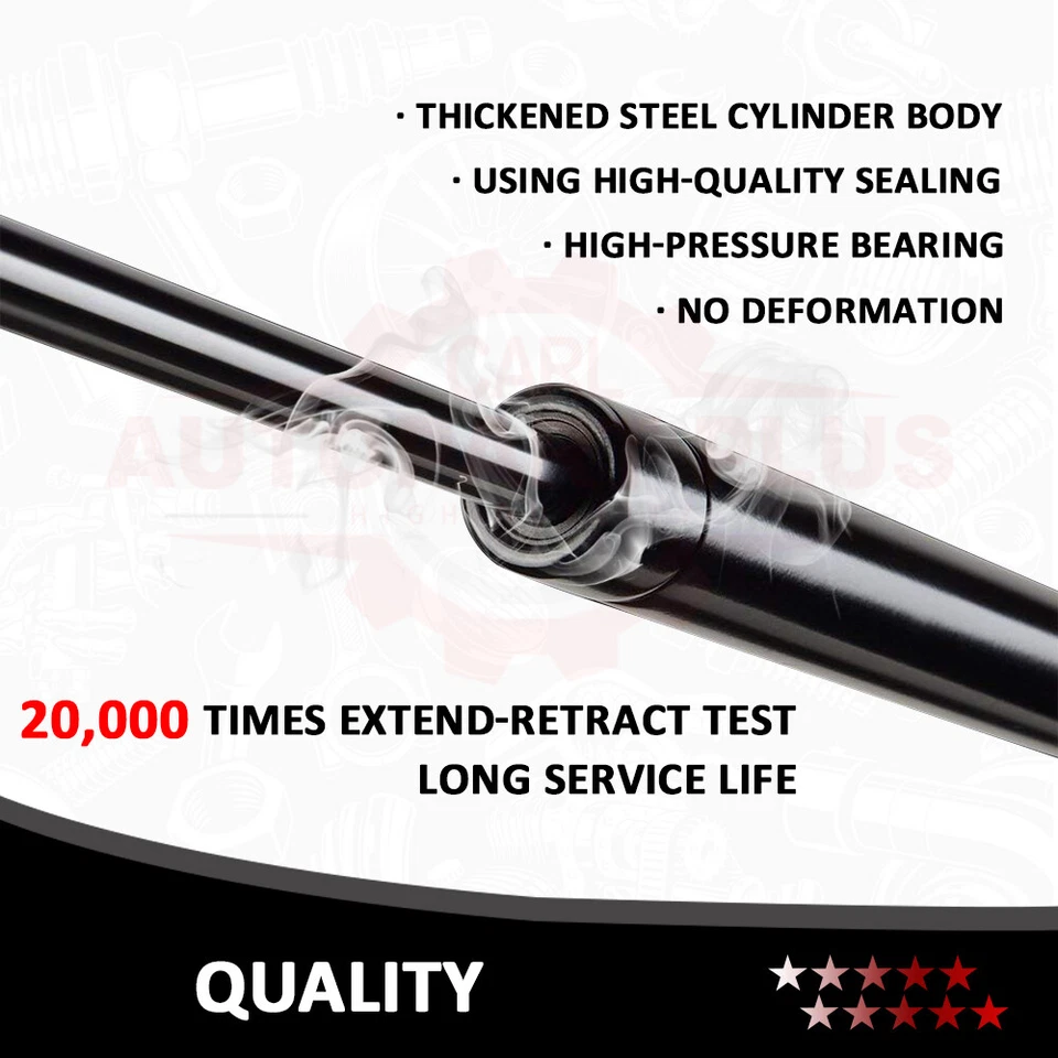 2x Front Hood Lift Supports Struts Shocks for Buick Park Avenue 1997-2005 Sedan - Image 3 of 4