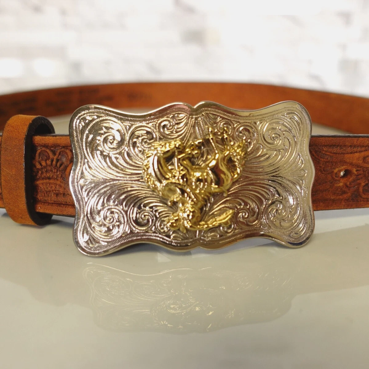 Justin online belt buckles