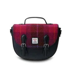 Islander UK Harris Tweed Medium Cobble Satchel