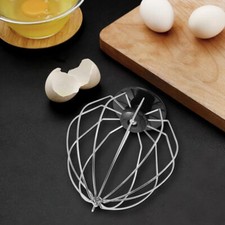 Rustproof Balloon Shaped Egg Beater Attachment Stainless Steel Wire Blender Head