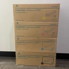 Konica Minolta IUP12 KYCM Complete Set Imaging Unit for Magicolor 4750DN 4750EN