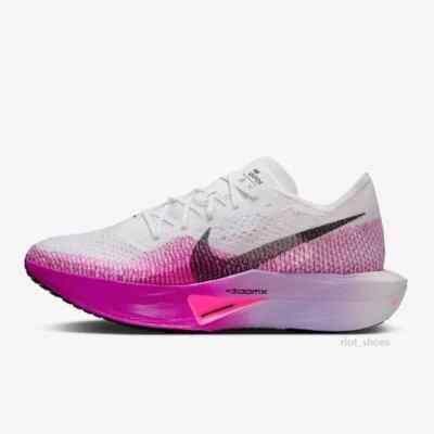 新品 W ZOOMX VAPORFLY NEXT% 3 白紫 27cm Nike ZoomX Vaporfly Next% 3 White Vivid Purple DV4129-104
