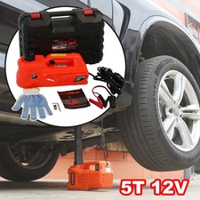 5T 12V Elektrischer Wagenheber Set für Limousine SUV LKW Hydraulischer Jack Lift