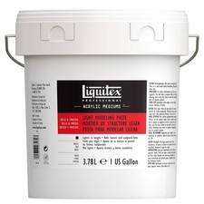 Liquitex Light Modeling Paste Gel Medium 1 Gallon Non Toxic Sculpting Material