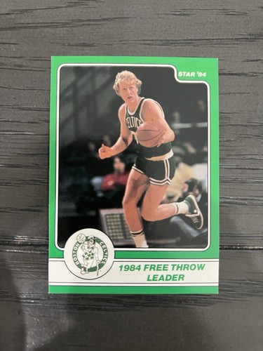 1984 Star 15 Larry Bird Boston Celtics Champions