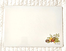 Planche à découper vintage Corning Ware épice de vie 10" x 14" contre économiseur LA SAUGE