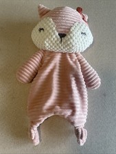 Gerber Modern Moments Pink Fox Lovey Soother Baby Security Blanket 10 No Tag