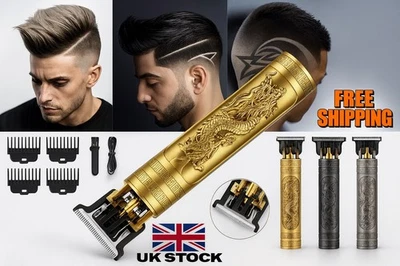 Professional mens Hair Cordless Beard Electric Trimmer Shaver clippers Machine