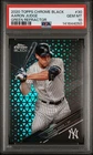 2020 Topps Chrome Black⚾️Aaron Judge GREEN Refractor #/99🔥PSA 10 GEM MT🔥Pop 2