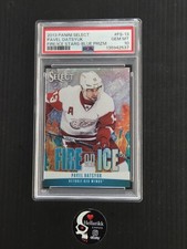 2013-14 Pavel Datsyuk Panini /25 Fire On Ice Stars Blue Prizm PSA 10 #FS-13 