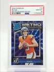 BO NIX 2024 DONRUSS RETRO RATED ROOKIE FOOTBALL BRONCOS RC PSA 10 Q0004