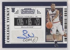 2019 Panini Contenders Draft Picks College Ticket Zach Norvell Jr #88 Auto 0v9m