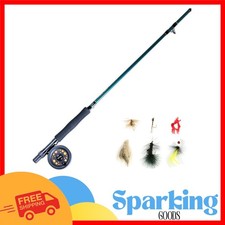 Martin Fly Fishing Essentials: 5/6 Weight Pole, Reel & 6-Piece Tackle Assortment