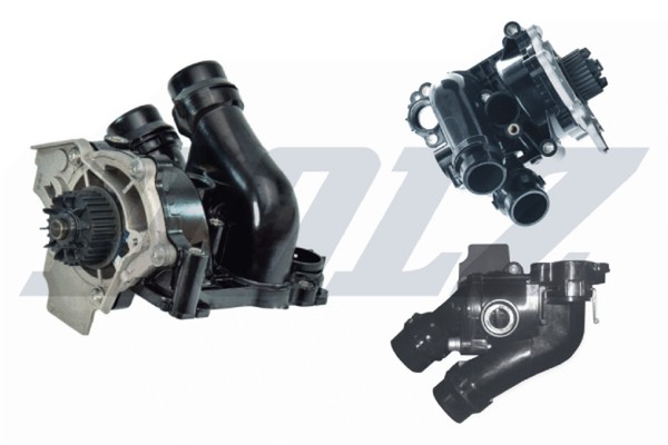 Wasserpumpe MotorküHlung Dolz A232 Mit GehäUse FüR VW Tiguan VAN Golf 6 5K1 3 CC-image