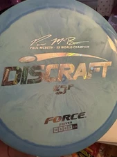 💰MONEY STAMP💰 Discraft Swirly 5x ESP Force, *PAUL McBETH* 170g-172g