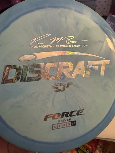 DISCGOLFOVÉ DISKY | Discraft Force ESP Paul McBeth 5x WC (discgolf - Foto 3