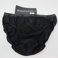 Exofficio Give-N-Go Bikini Briefs One Pair Black Women's Size Small