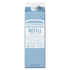Dr. Bronner's Pure-Castile Liquid Soap Refill 18-in-1 Baby Unscented, 32oz