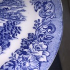 IRIONSTONE ENGLAND BLUE & WHITE 8”plate. Flawless!  — photo 3
