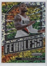 2022-23 Panini Prizm Fearless Fast Break Prizm Damian Lillard #17 14ch