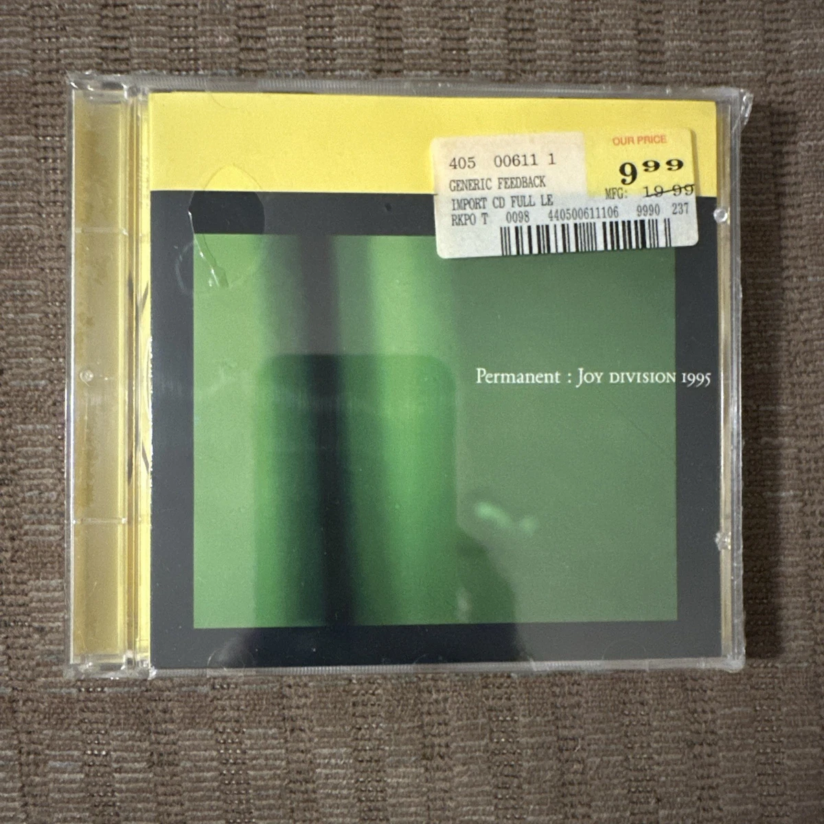 Joy Division 1995 Permanent CD ES1472 | eBay