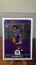 De'Aaron Fox #255 [ROOKIE] 2017-18 Panini NBA Hoops, Sacramento Kings