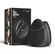 MANSCAPED The Face Buffer PRO Men's Electric Silicone Face Scrubber for Nou...