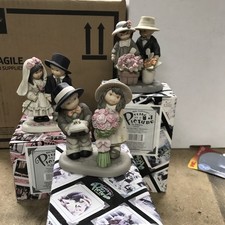 3 Kim Anderson pretty as a picture Figurines vintage 1998 by Enesco￼