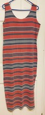 Women's VTG Express Tricot Cotton Maxi Dress, Size M