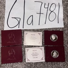 George Washington 250th Anniversary of Birth PROOF 1982 Silver Commemorative