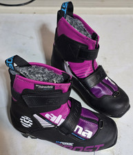 Alpina Frost Girl girl's Nordic NNN ski boots, EU size 32, US SIZE 1Y