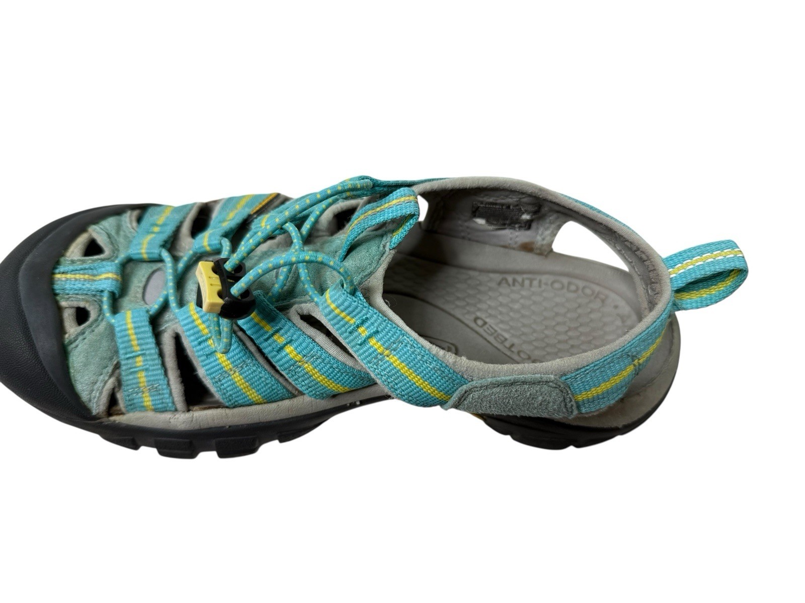 Sandali da donna KEEN Newport H2 7 5 WP giallo acqua trail sport escursionismo